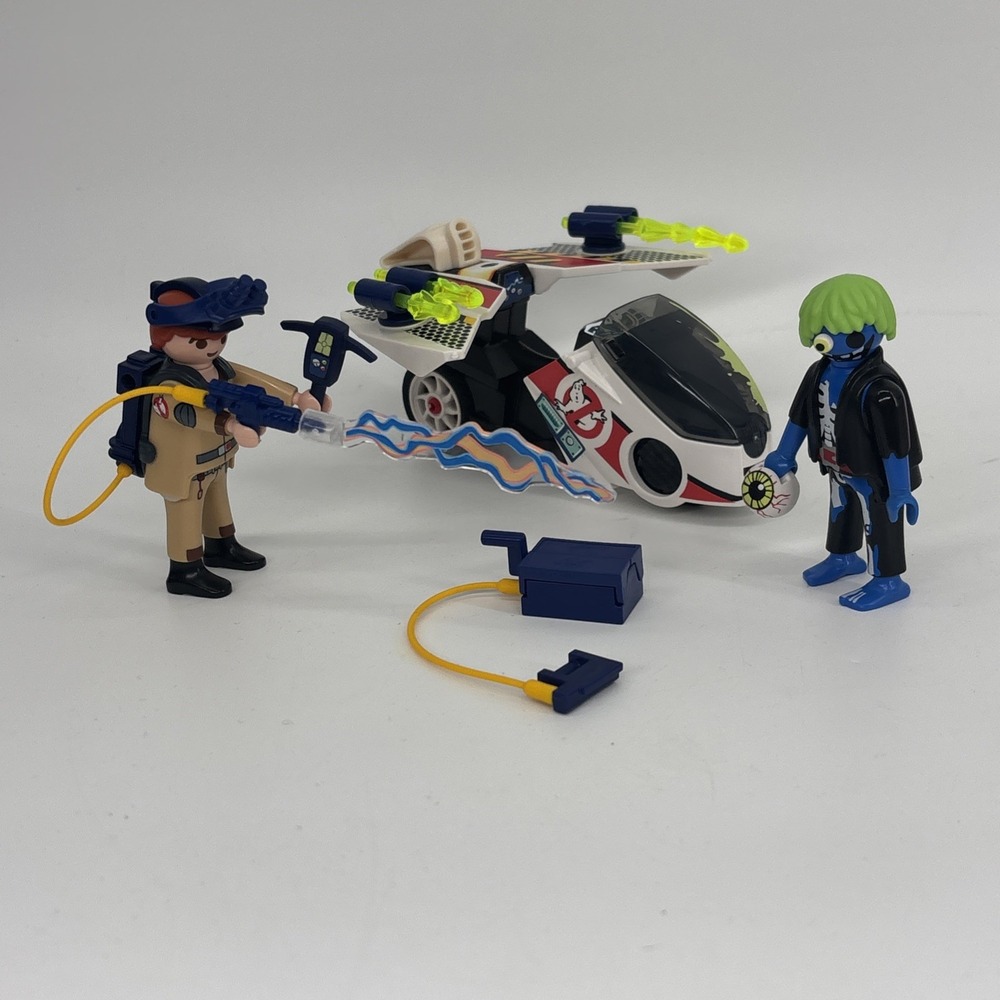 PLAYMOBIL 9388 Ghostbusters Stantz With Skybike & Figure Playset Complete